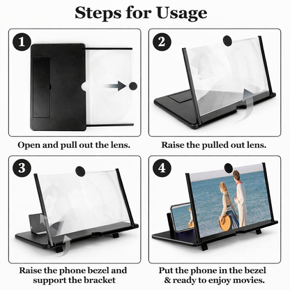 HD Phone Screen Magnifier